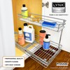 LYNK PROFESSIONAL® Pull Out Under Sink Kitchen Cabinet Organizer -