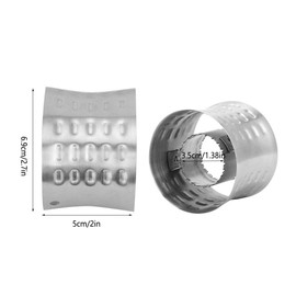 Aramox Cortador Pelador de Maíz, 2 Piezas de Acero Inoxidable 304 Herramienta para Pelar Maíz para Pelador de Maíz de Cocina Casera, ARAMOX9QG65OM7W8