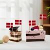 Denmark Flag Danish Flag, Small Mini Denmark Toothpick Flags for