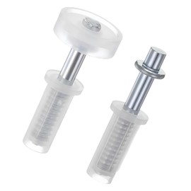 2pcs Bifold Door Hardware Kit Include Bifold Door Hardware Top Pivot and Guide Wheel Bi-fold Closet Door Hardware Kit for Folding Pocket Door Sliding Wardrobe Door Accordion Door Barn Door