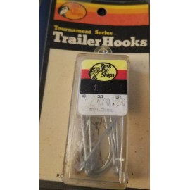 PRO Vintage 80s Bass Pro Shops Fishing Trailer Hooks Size 4/0 Qty 10ct