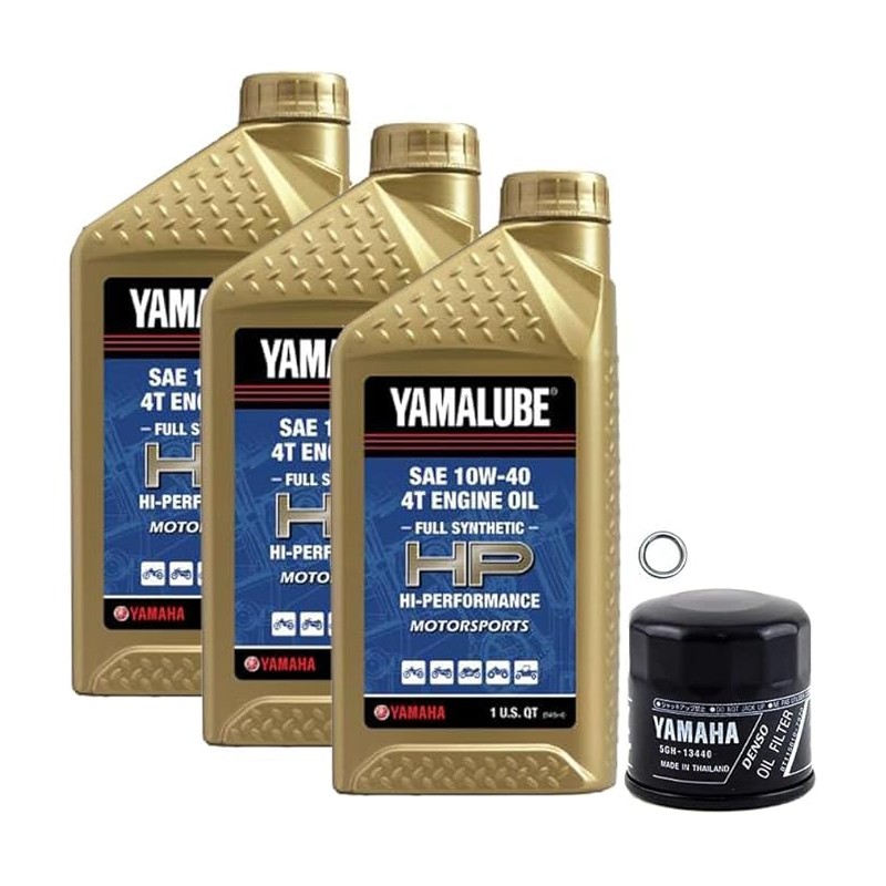 OEM Yamaha 2018-2026 MT-07 Full Synthetic Oil Change Kit MT07