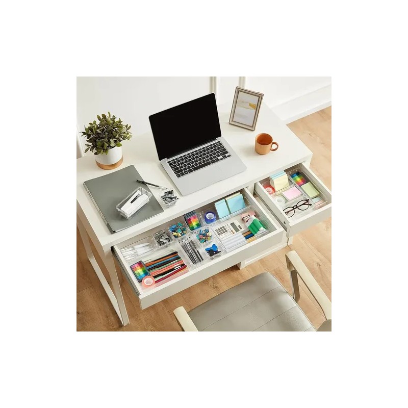 Organizador De Cajones Joyas Maquillaje 25 Pzas De Plástico