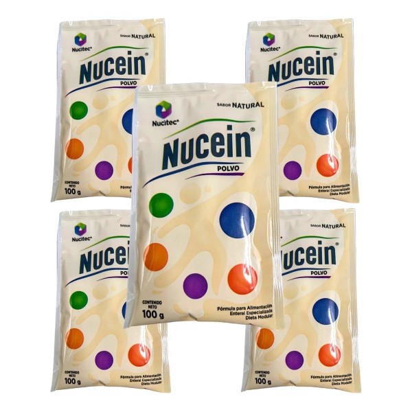 Nucein Polvo Caseinato De Calcio 5 Sobres Con 100 G