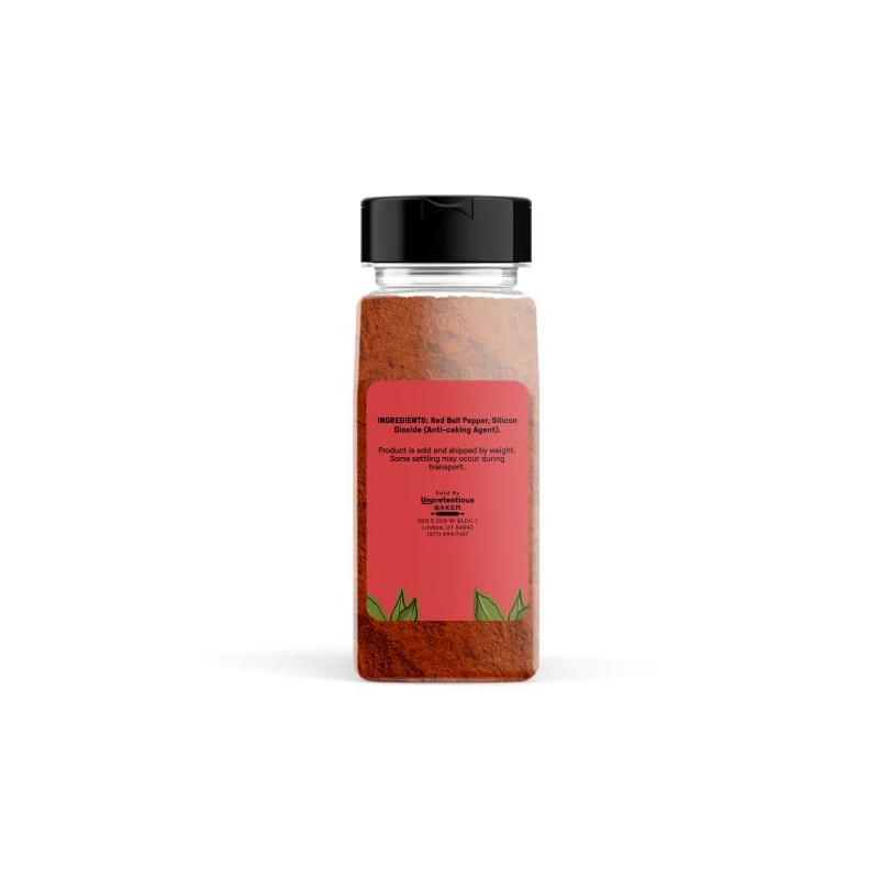 Unpretentious Red Bell Pepper Powder, 2 Cups, Fine Ground, Sweet