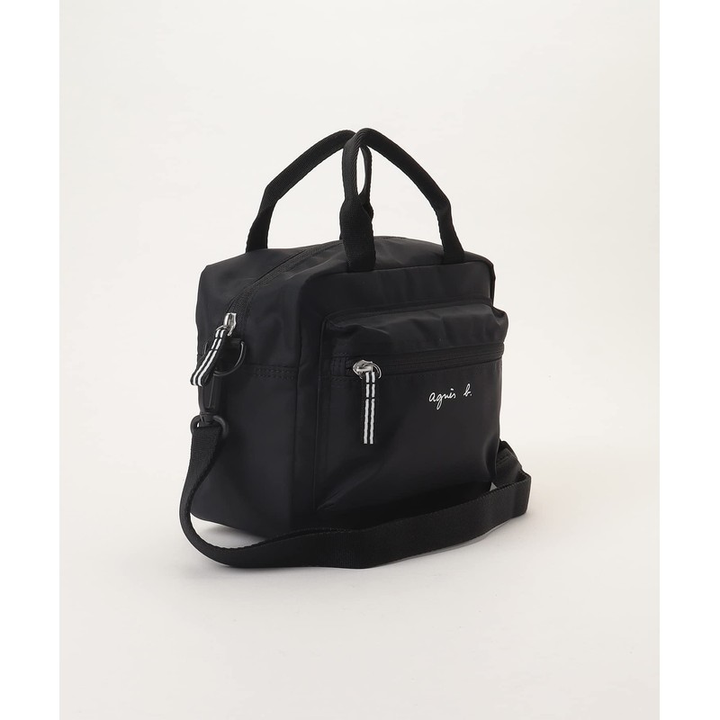 Agnes B AC12 E Bag 2-Way Kids Logo, Black