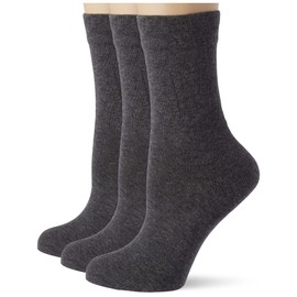 Nur Die Damen no rubber socks, pack of 3 - 39-42