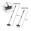 Heavy-Duty Push Broom Brush - Perfect for Bathroom, Kitchen, Patio,
