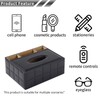 PU Leather Rectangular Tissue Box Cover - Multifunctional Tissue Box