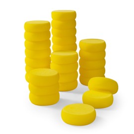 30 Pcs 2.9 inch Small Sponge Round Synthetic Artist Sponges Watercolor Sponges for Painting, Crafts, Ceramics, Household Use and More