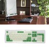 Keyboard Keycaps 108 Keys Matcha Green Theme PBT Material OEM