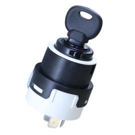 Selyse 12V/24V Ignition Switch with 2 Keys, 10 Pins with On/Off Start Ignition Control Switch Ignition Lock Fits Automotive, Motorcycle, Boat, Excavator JCB