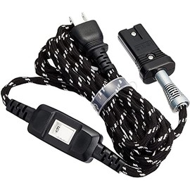 Koizumi KBK-7070 Kotatsu Cord with Intermediate Switch, Black