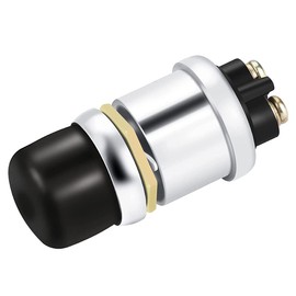 Greluma Engine Start Push Button, Waterproof Start Switch, 12 V / 24 V Ignition Switch for Car, HGV, Boat, Camper Van, ATV