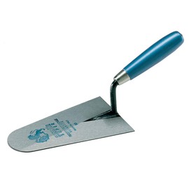 AUSONIA - 41202 Pointed Trowel with Rounded Tip cm 16 with Wooden Handle without Hood