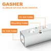1PCS Aluminum Air Manifold 3 Way 5 Port Pneumatic Air