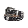 GARGOYLE BELLS Women Rhinestone Western Belt for Jeans Bling Studded