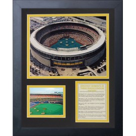 Legends Never Die "Pittsburgh Pirates Three Rivers Stadium" Aerial Framed Photo Collage, 11 x 14-Inch (11164U)