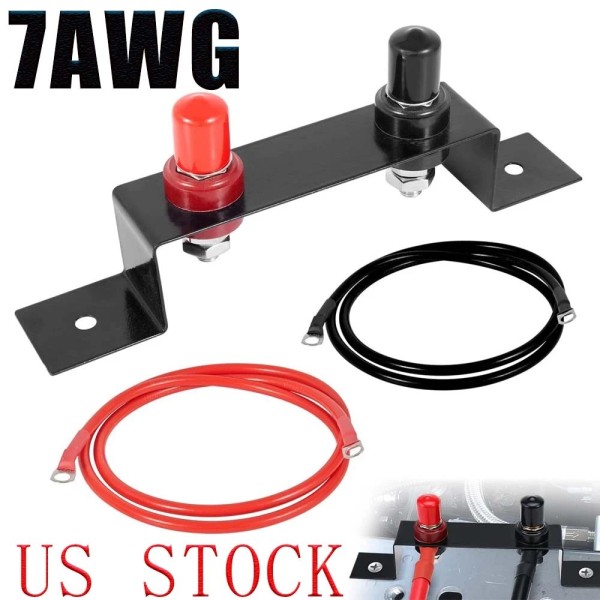 Unbranded For Can-Am Maverick X3 Remote Battery Terminal Relocation Kit
