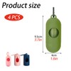 SSyang 4 Pcs Dog Poop Bag Holder for Leash, Dog