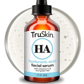 BEST Hyaluronic Acid Serum (BIG 2-OZ Bottle) for Skin  Face with Vitamin C, E, Organic Jojoba Oil, Natural Aloe and MSM - Deeply Hydrates  Plumps...  