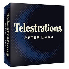 USAOPOLY Telestrations After Dark Adult Party Game | Adult Board Game | an Adult Twist on The #1 Party Game Telestrations | The Telephone Game Sketched Out | Ages 17+
