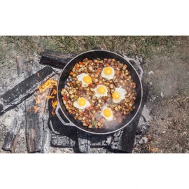 Lodge Logic 17" Large Cast Iron Skillet w/Built-in Handles