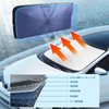 Honda N-ONE Windshield Sunshade Umbrella Shape Folding Sunshade Sun Shade
