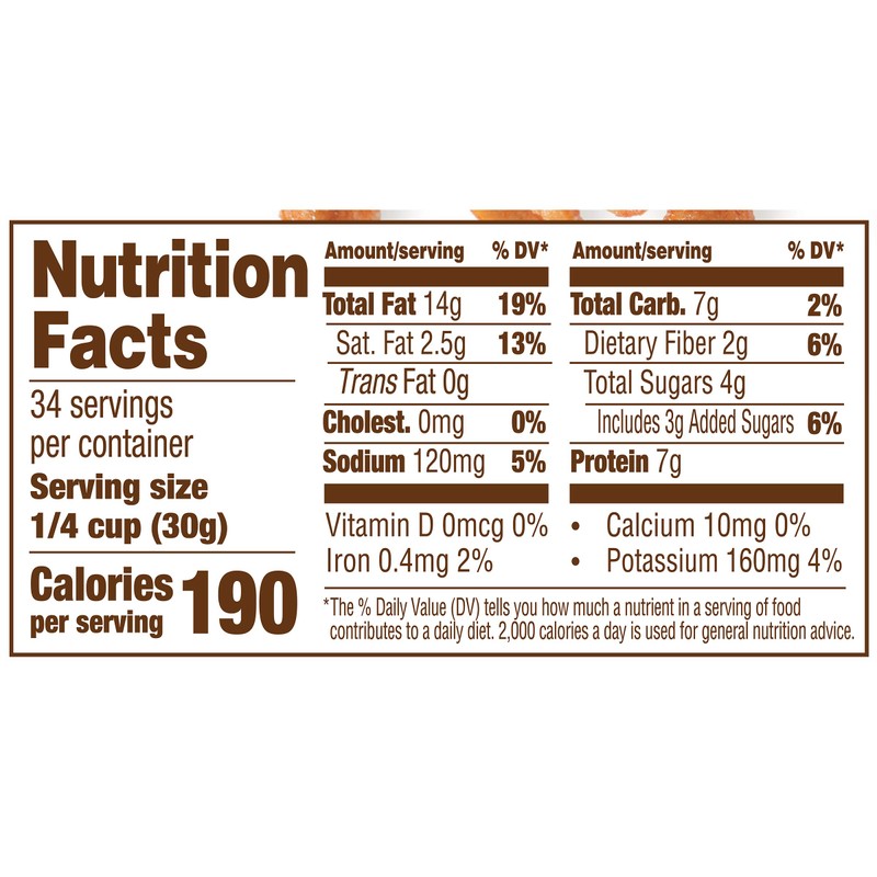 Fisher Snack Honey Roasted Peanuts, 36 Ounces (Pack of 6),