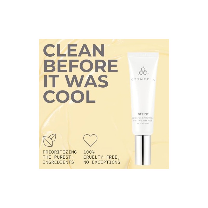 COSMEDIX Define, Age-Defying Treatment with Hydroxy Acids and Retinol, 1.5