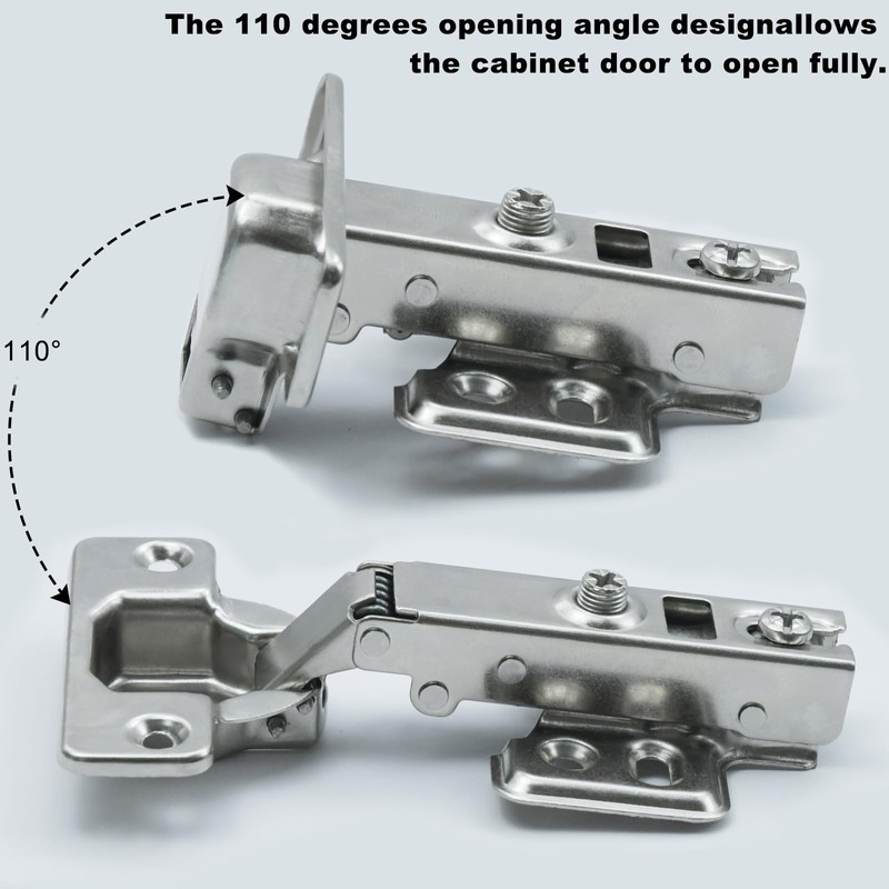 XUANYILAN Pack of 6 Soft Close Cabinet Hinges for Cabinet