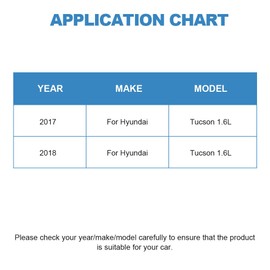 ECCPP A/C Compressor Clutch 2017-2018 for Hyundai Tucson 1.6L Fast Cooling AC Clutch