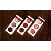 Q-FLA Bath Fragrance Flower Shape Bath Salt, Three Wheel Carnation,
