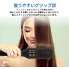fogman Twin Brush Straight Hair Brush Curly Hair Comb Black