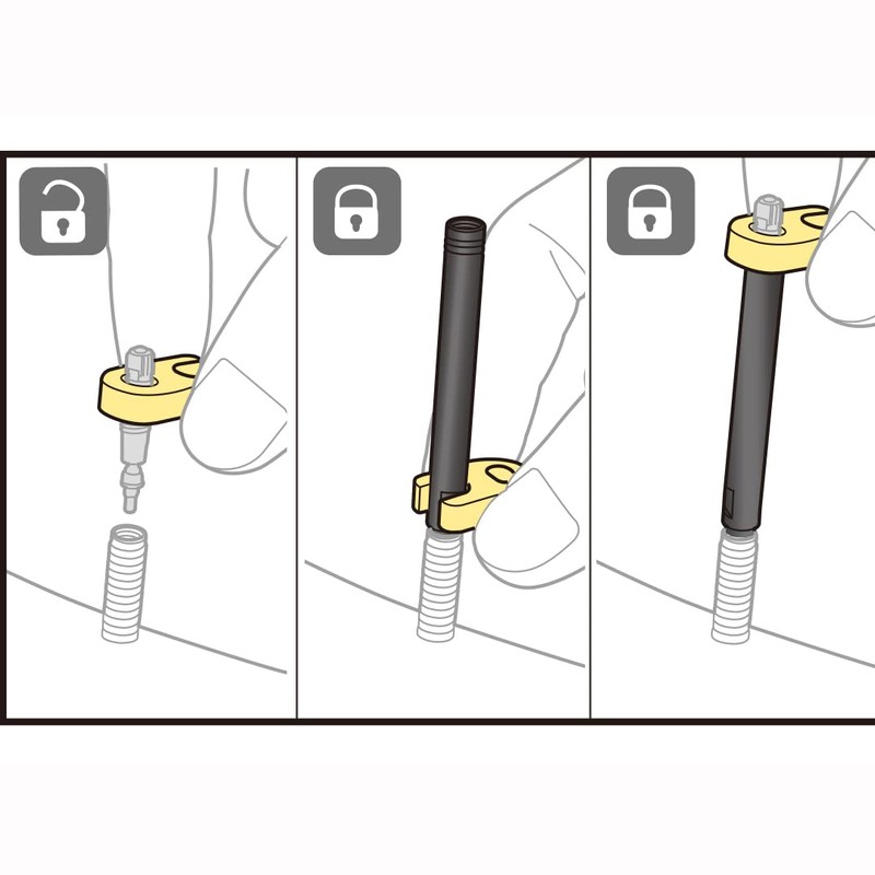 Presta Tube Valve Extension 70 mm