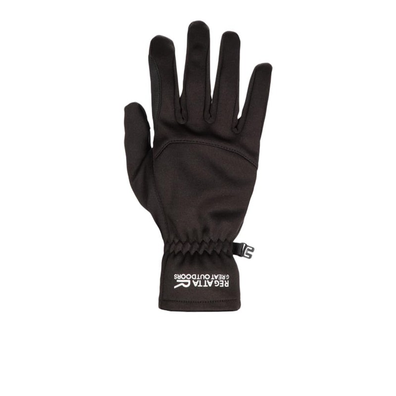 Regatta Guanti Softshell III, Nero, M