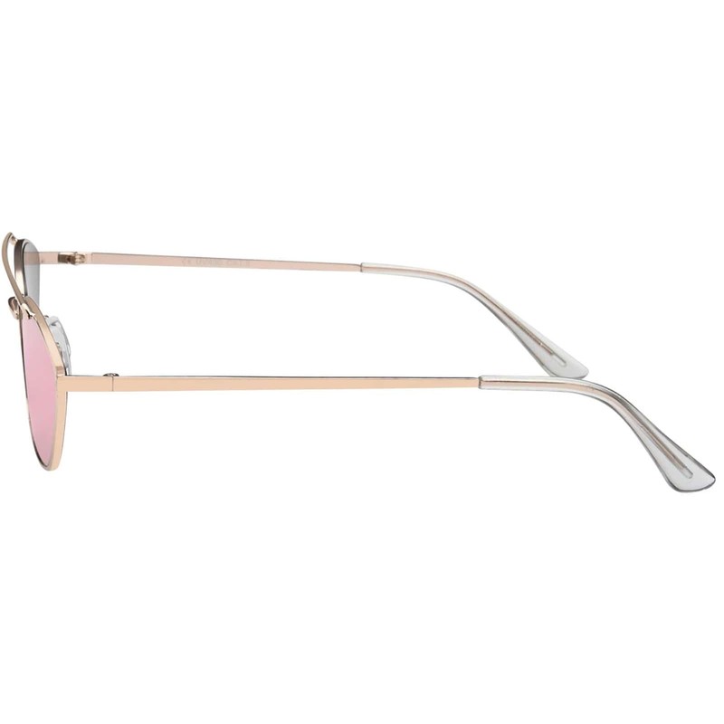 BEZLIT Women's Sunglasses Round Glass Designer, pink