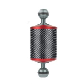 CS PRIORITY Enhanced Dia 60mm Carbon Fiber Float Buoyancy Aquatic Arm 5" 8" Dual Ballhead 1" DSL Camera Tray Underwater Diving Accessories (New 5 inch MixB)