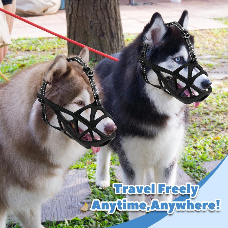 YunoEntona Dog Muzzle for Large Dogs, Medium and X-Large Aggressive