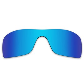ACOMPATIBLE Replacement Polarized Lenses for Oakley Batwolf Sunglasses OO9101 (Blue Purple Mirror)