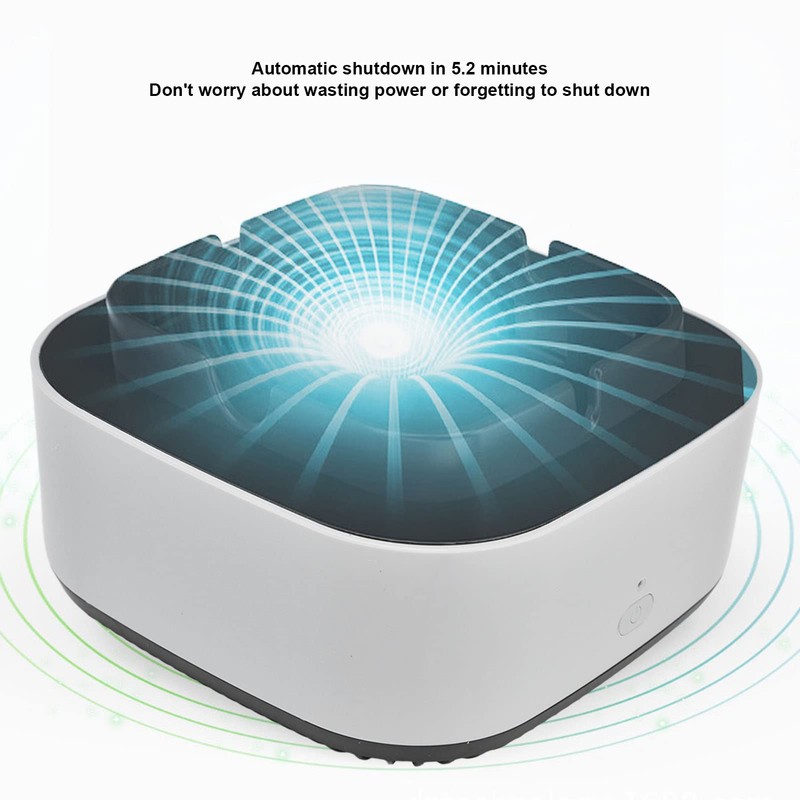 Fdit Ashtray Purifier Smokeless Multi Functional Battery Powered Negative Ion