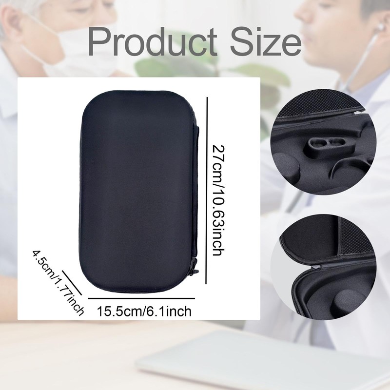 TENOL Stethoscope Carrying Case Travel Bag with Mesh Pocket EVA
