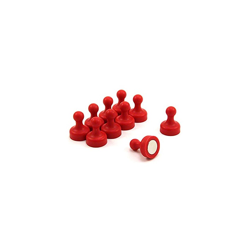 High Power Red Skittle Magnet for Fridge, Office, Whiteboard, Noticeboard,