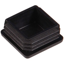Hillman Square Furniture Tips for 14-20 Ga Steel 3/4" Black- 10 Pack 59002