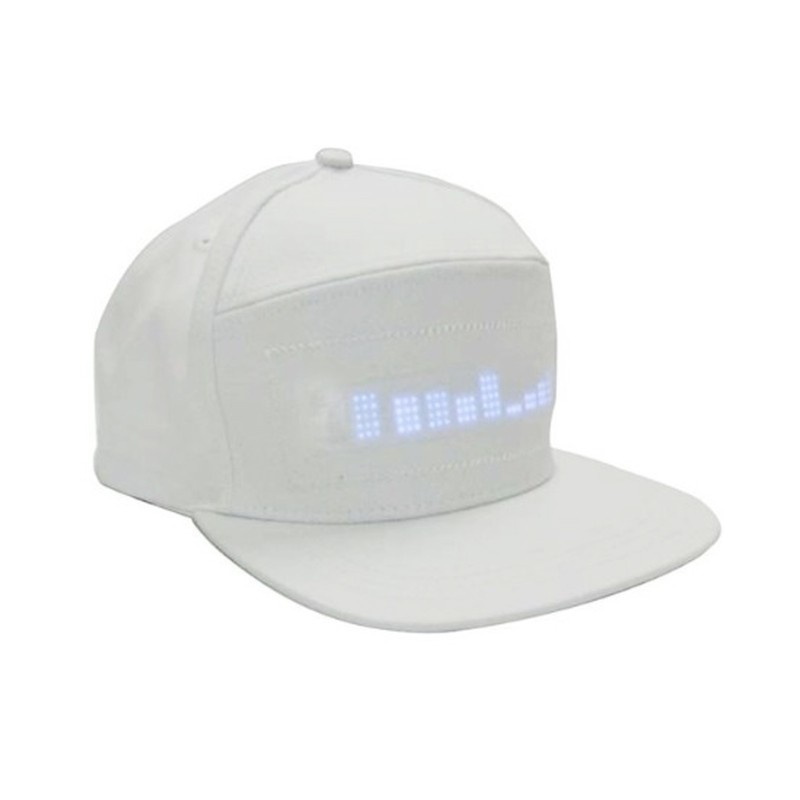 LED Cap Programmable Bluetooth APP Control Editable Colorful LED Hat