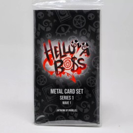 Vivziepop Helluva Boss Metal Cards Series 1 Wave 1 Loona Blitz Millie Moxxie Pin Up