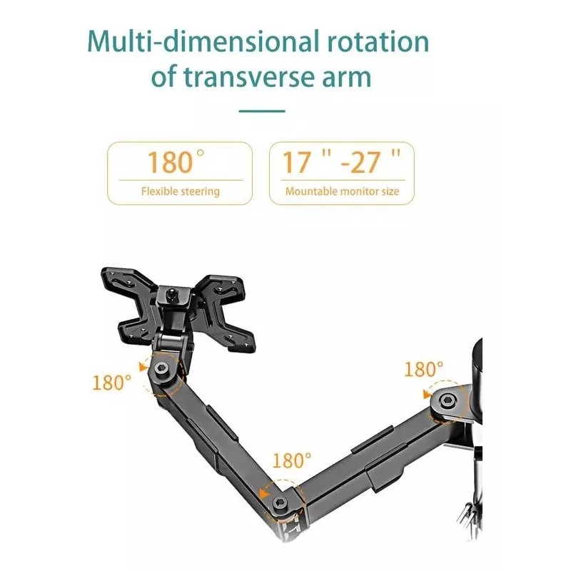 Control Expert Soporte Para 2 Monitores Dual De 15 A