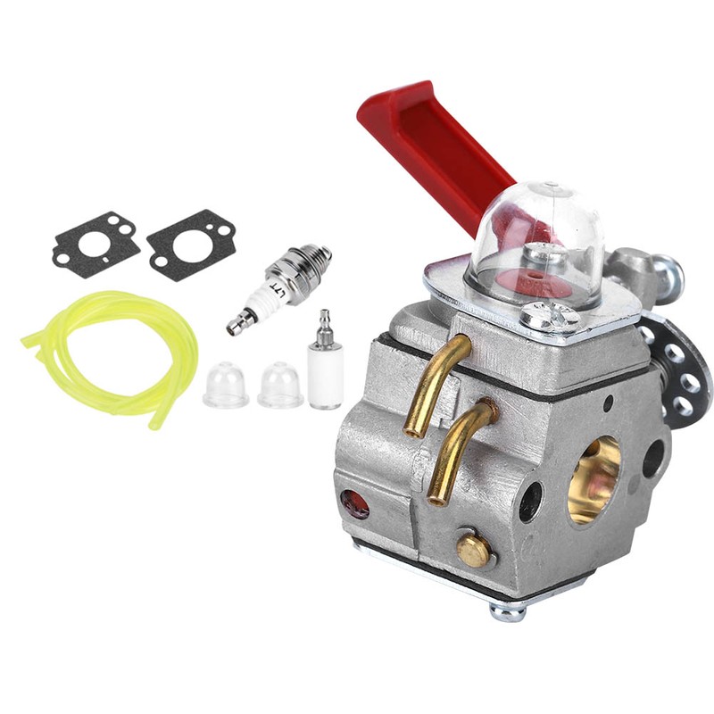 Garden Lawn Mover Trimmer Carburetor Kit for Homelite UT‑33600A 26cc