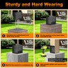 FMhotu 4x4 Concrete Post Base(2 PCS), Deck Post Base Holder