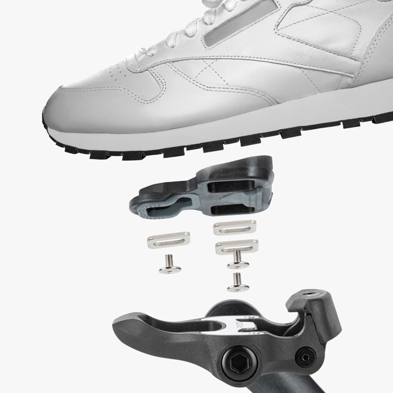 Towwoo SPD Bicycle Pedals, MTB Pedals SPD Flat Combination Pedals